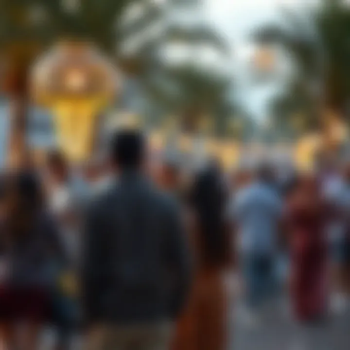 Community Spirit in Al Park A vibrant community gathering in Al Park illustrating social dynamics