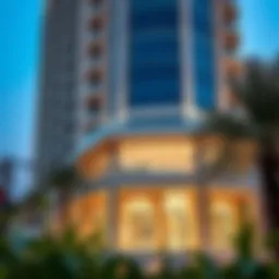 Exterior view showcasing the architectural elegance of Azayez Building