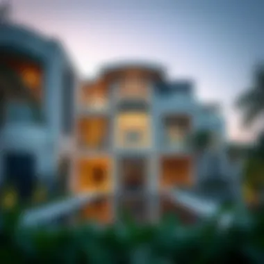Luxury property showcasing contemporary design in Dubai