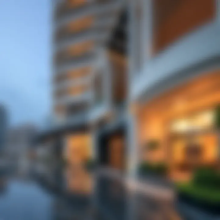 Stunning architectural view of Cavalli Casa Tower