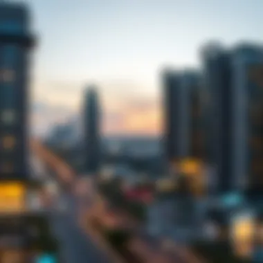 Market trends graph related to investment potential in مركز ريفيرا