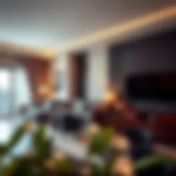 Elegant living space at Citadines Metro Central