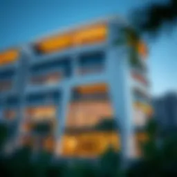 Exterior view of Al Nahda 5 Building showcasing modern architecture