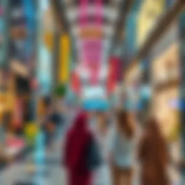 Shopping Experience at المدينة مول القصيص Vibrant shopping scene inside المدينة مول القصيص