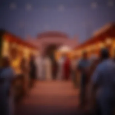 Cultural Celebrations in Al Shaab Village Cultural events taking place in Al Shaab Village, reflecting local traditions.