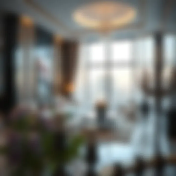 Interior of a luxurious apartment developed by Azizi Company