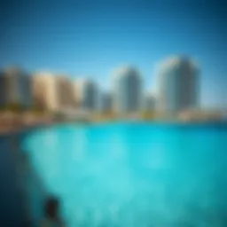 Stunning waterfront view of بحرنا جميرا showcasing crystal-clear waters