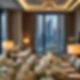 Luxurious Living Space Luxurious apartment interior at Marriott Executive Apartments in Dubai