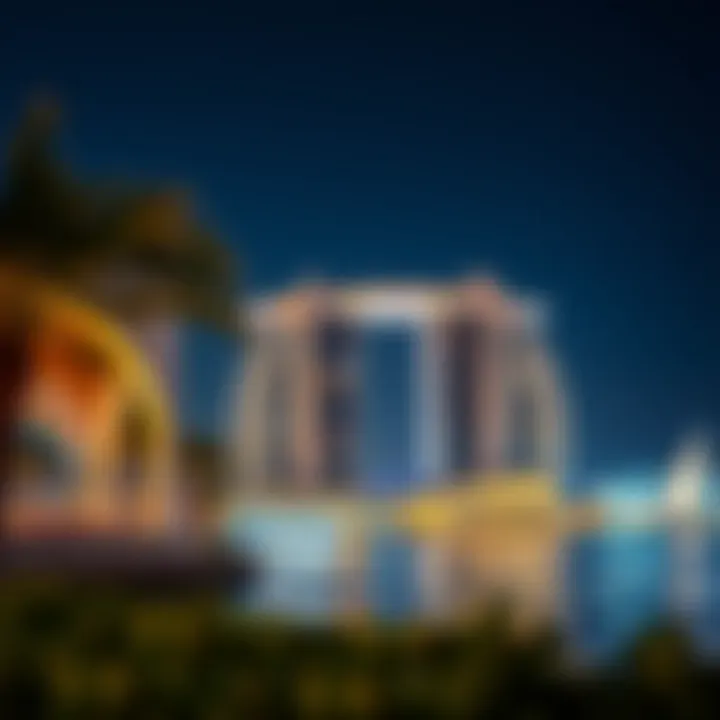 Stunning architectural designs of buildings on Palm Jumeirah