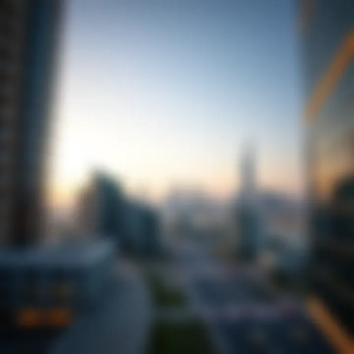 A panoramic view of South Dubai showcasing its skyline and modern architecture