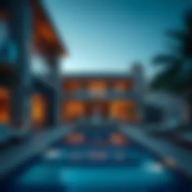 Luxurious Holiday Homes in Dubai Luxurious holiday home in Dubai showcasing modern architecture