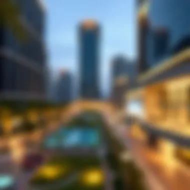 Graph depicting trends in Dubai's rental market