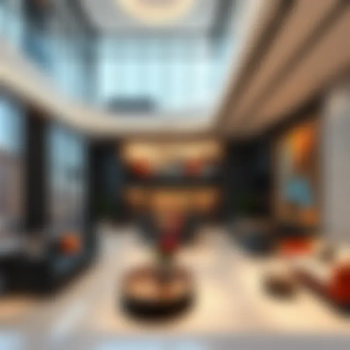 Conceptual design of multifunctional spaces