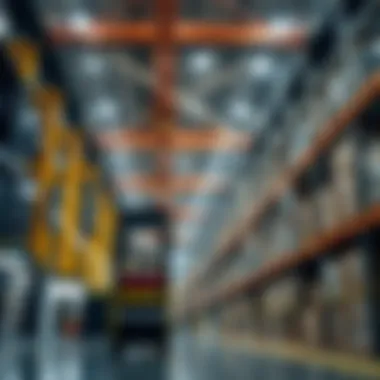 Interior view highlighting advanced logistics technology used within DXB MDC