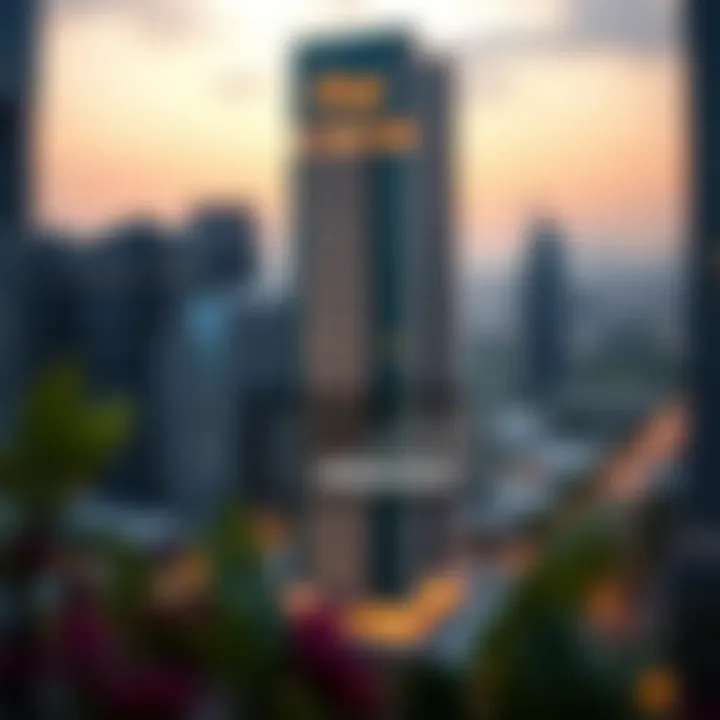 Infographic depicting the investment potential of the Siraj Building