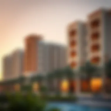 Luxurious residential buildings in the heart of Al Khalidiya