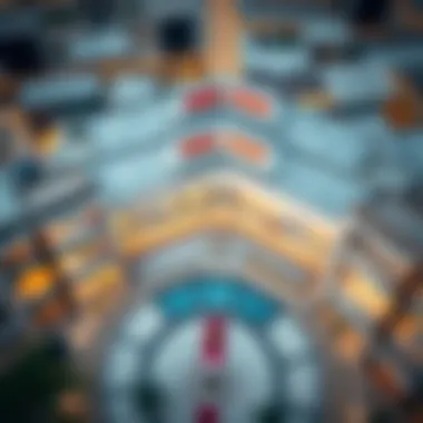 Aerial view of Fotouh Alkhair Mall showcasing its modern architecture