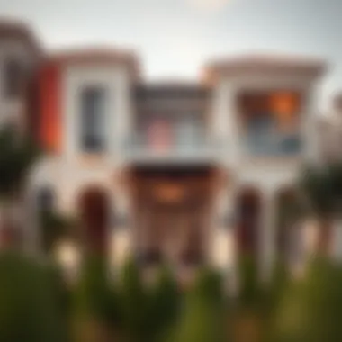 Architectural Elegance in Jumeirah Park Stylish architectural features of homes within Jumeirah Park