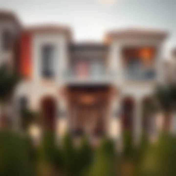 Architectural Elegance in Jumeirah Park Stylish architectural features of homes within Jumeirah Park