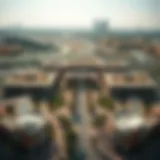 Aerial view showcasing the intricate layout of Jumeirah Park