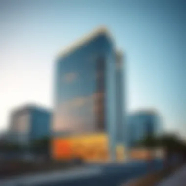 Innovative commercial building in Abu Dhabi