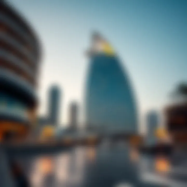 A stunning architectural marvel that represents Dubai's commitment to design.