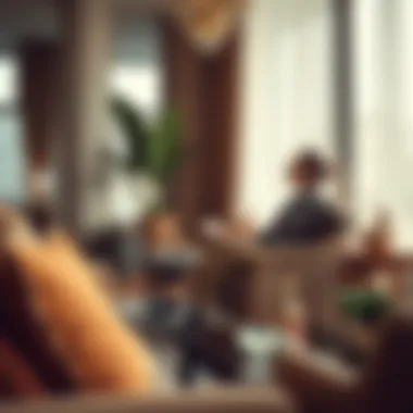 Relaxed atmosphere symbolizing financial freedom and lifestyle