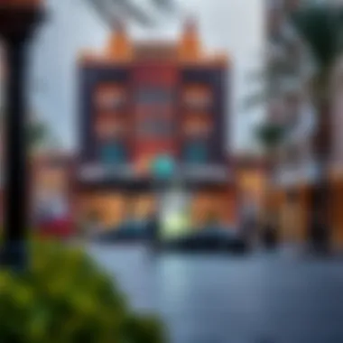 Vibrant community features surrounding Pantheon Boulevard