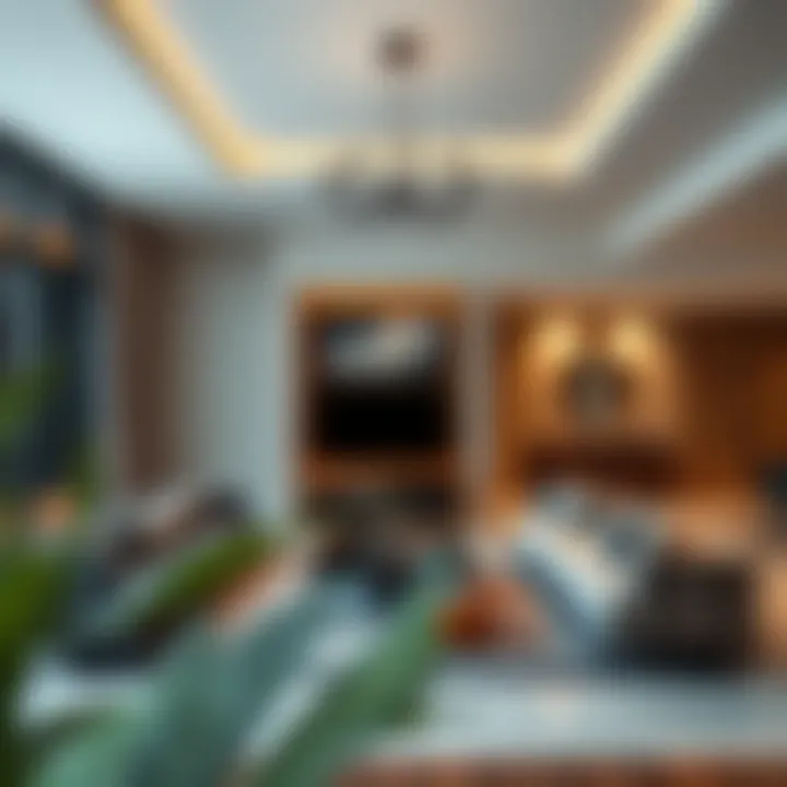 Elegant interior design elements within Sobha Creek Vistas residences