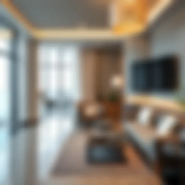 Modern amenities in Staybridge Suites Dubai Al-Maktoum Airport