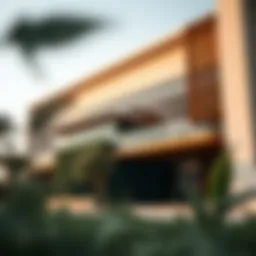 Architectural design of Studio Al Khaleej showcasing modern aesthetics