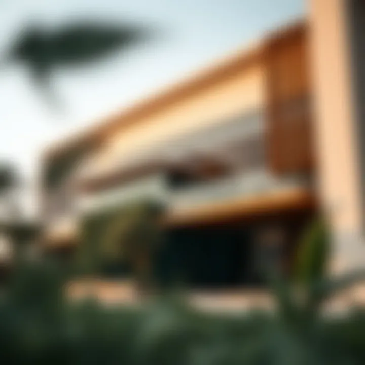 Architectural design of Studio Al Khaleej showcasing modern aesthetics