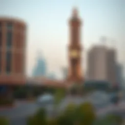 The Clock Tower of Dubai on Sheikh Zayed Road: An Architectural Icon Introduction