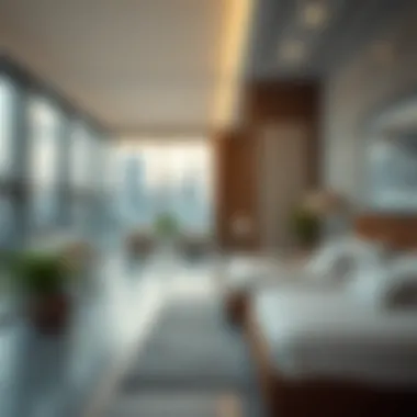 A graphic representation of the demographics of residents in Abu Hail.