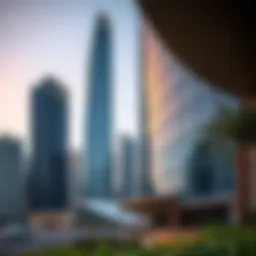 Stunning view of Capital Tower showcasing its modern architecture