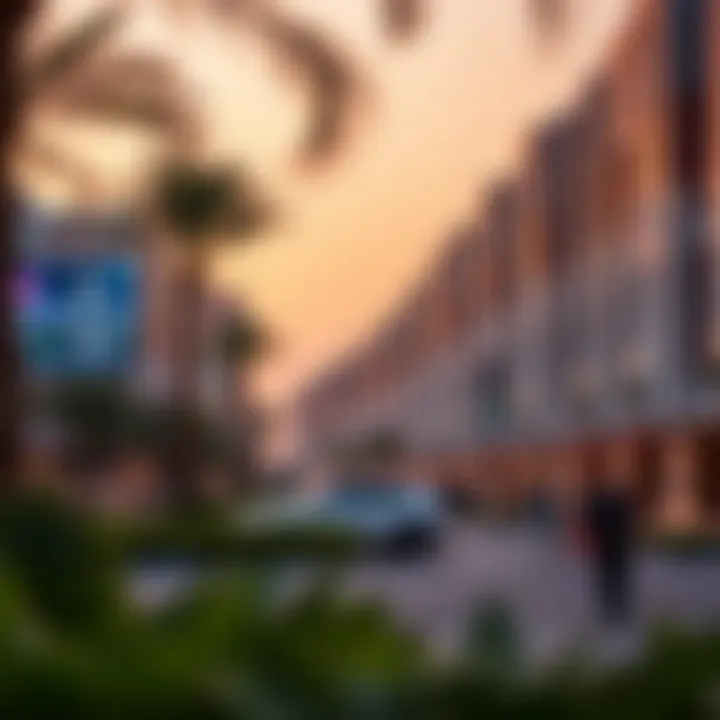 Damac Crown's vibrant surrounding community