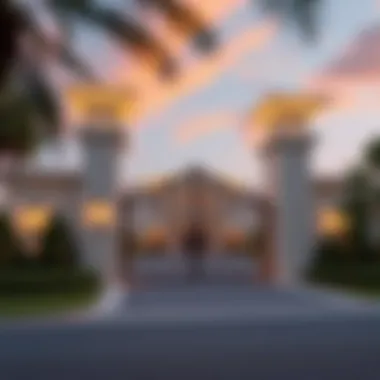 Gate design influencing property valuation