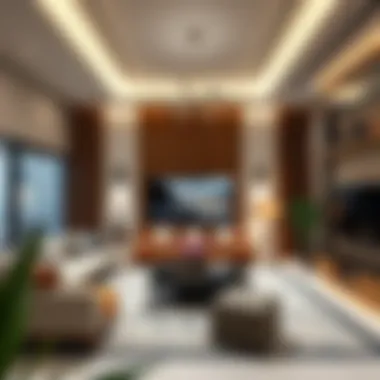 Luxurious living space within a Vida Zabeel property