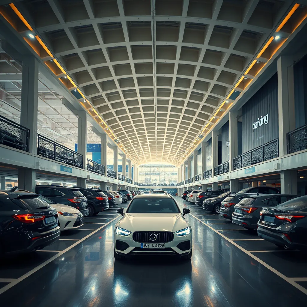 Discovering the Grand Parking at Dubai Mall